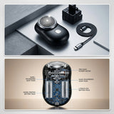 Ultra-Portable Mini Rotary Shaver